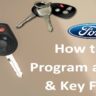 How to Programming a Key Fob: