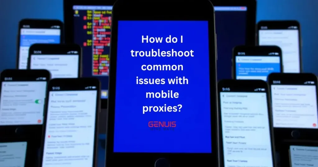 How do I troubleshoot common issues with mobile proxies? image