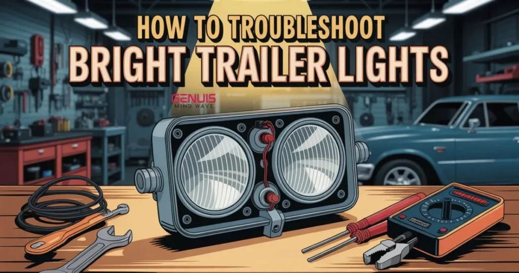 How to troubleshoot bright trailer lights image